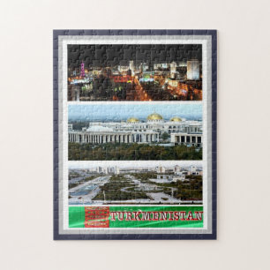 Turkmenistan - Mosaic - Jigsaw Puzzle