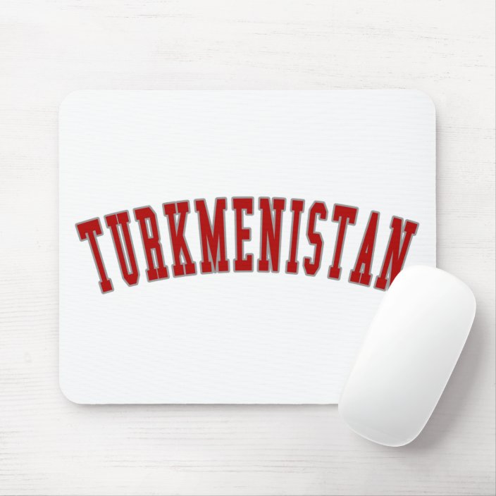 Turkmenistan Mouse Pad