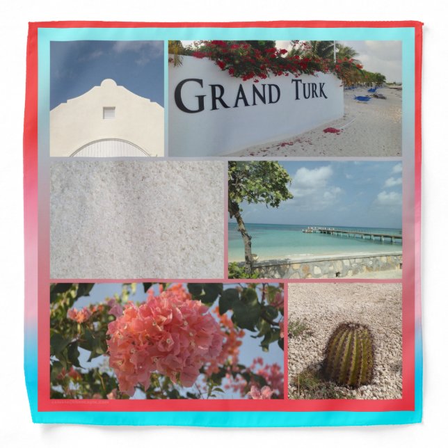 Turks and Caicos Bandana (Front)