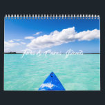 Turks and Caicos Calendar<br><div class="desc">Gorgeous white sand beach and blue sky on Turks and Caicos Islands Calendar.</div>