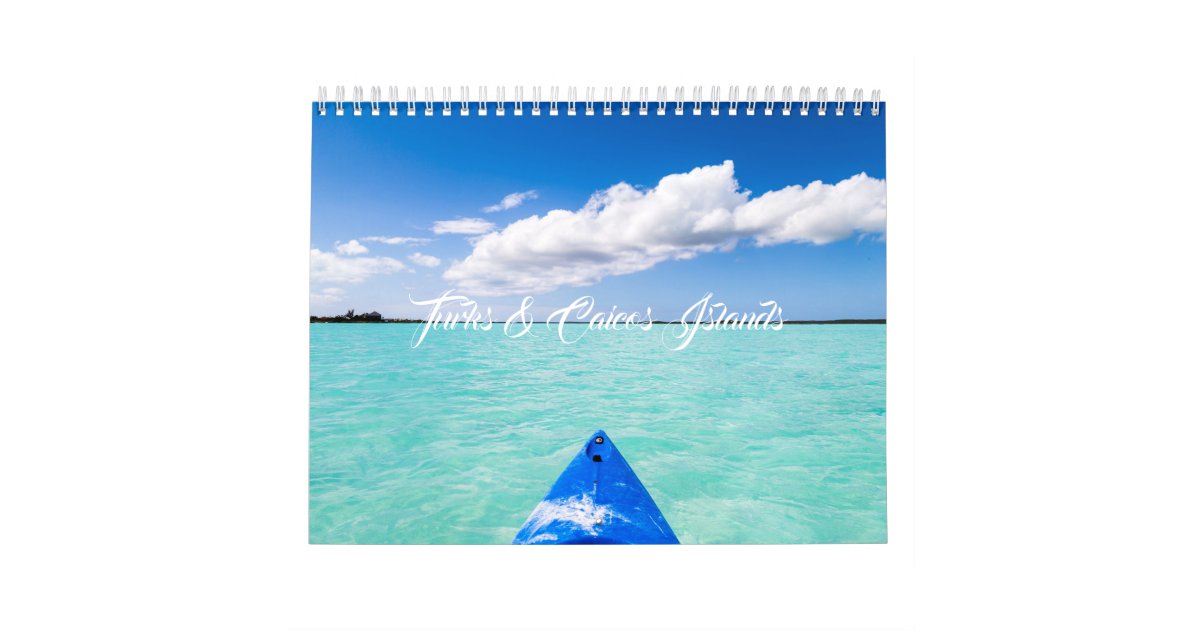 Turks and Caicos Calendar Zazzle