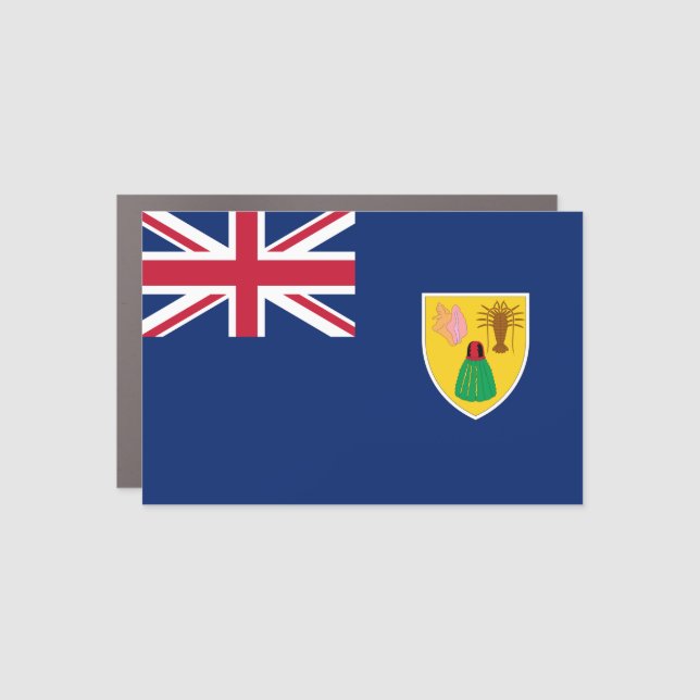 Turks and Caicos Car Magnet (Front)