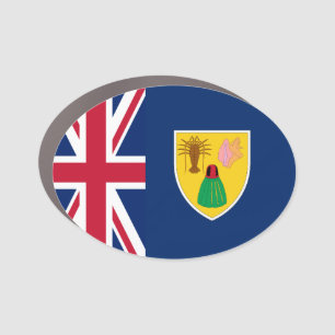 Turks and Caicos Car Magnet