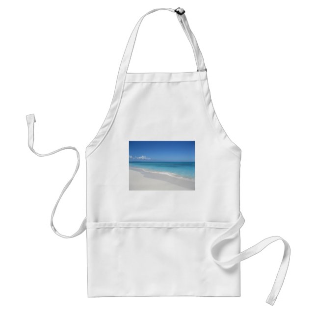 Turks and Caicos Dream Beach Adult Apron (Front)