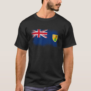 Turks and Caicos Flag  T-Shirt
