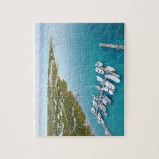 Turks and Caicos from above Jigsaw Puzzle