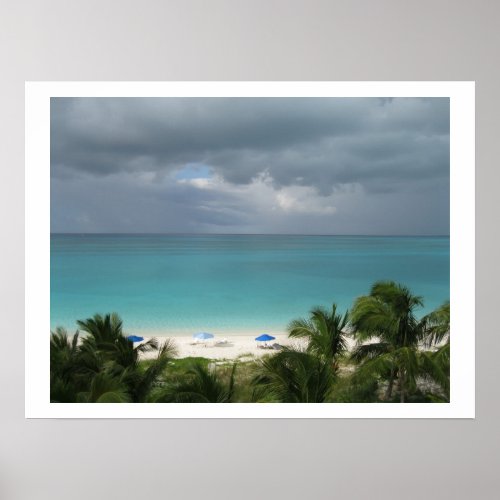 Turks and Caicos Grace Bay Dream Beach Poster