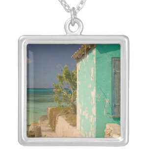 Turks and Caicos, Grand Turk Island, Cockburn 4 Silver Plated Necklace