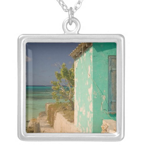 Turks and Caicos Grand Turk Island Cockburn 4 Silver Plated Necklace