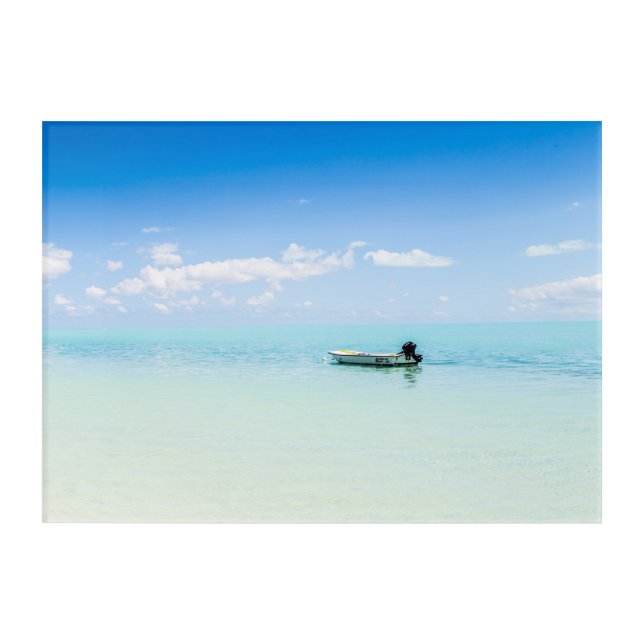 Turks and Caicos Islands Acrylic Wall Art (Front)