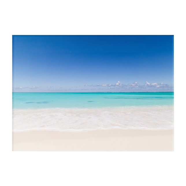 Turks and Caicos Islands Acrylic Wall Art (Front)