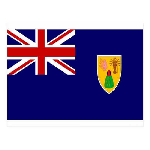 Turks And Caicos Islands Flag Postcard | Zazzle