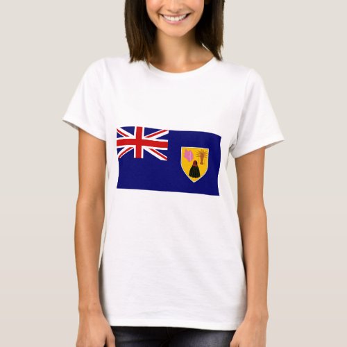 turks and caicos islands flag T_Shirt
