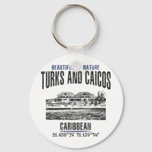 Turks and Caicos Islands Keychain