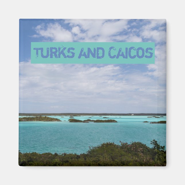 Turks and Caicos Magnet (Front)