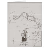 Turks and Caicos Map (Front)