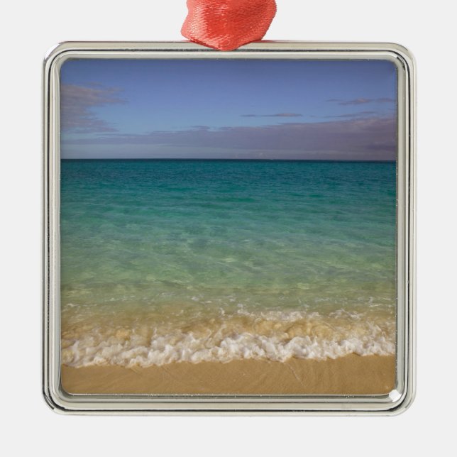 Turks and Caicos, Providenciales Island, Grace 2 Metal Ornament (Front)