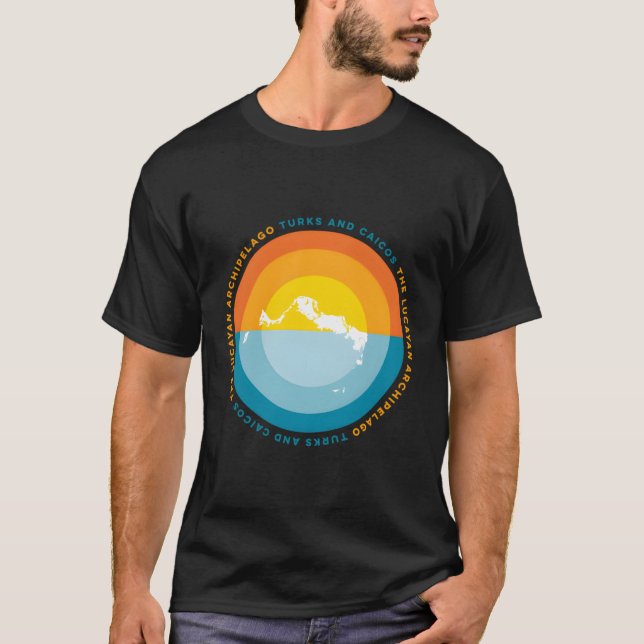 Turks And Caicos T-Shirt (Front)