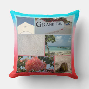 Turks and Caicos Throw Pillow
