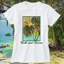 Turks and Caicos Tropical Paradise T-Shirt