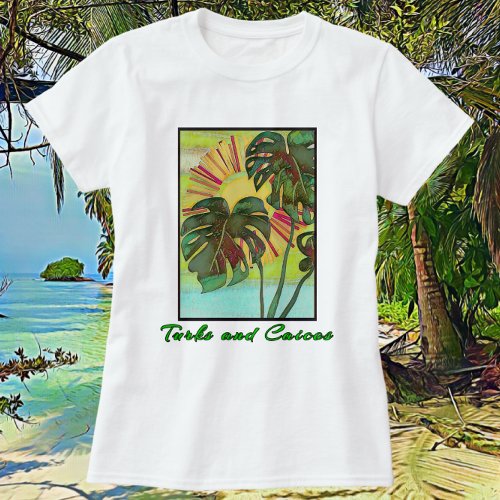 Turks and Caicos Tropical Paradise T_Shirt