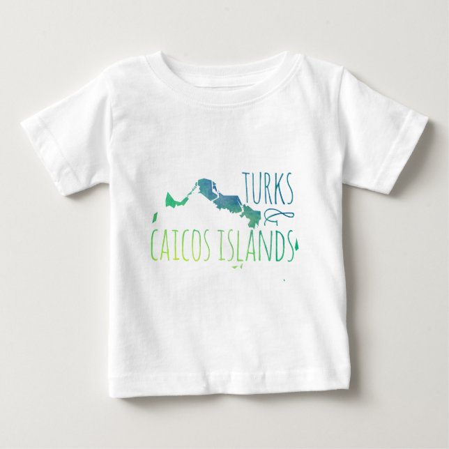 Turks & Caicos Baby T-Shirt (Front)