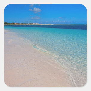 Turks & Caicos Club, Providenciales, Turks & Square Sticker