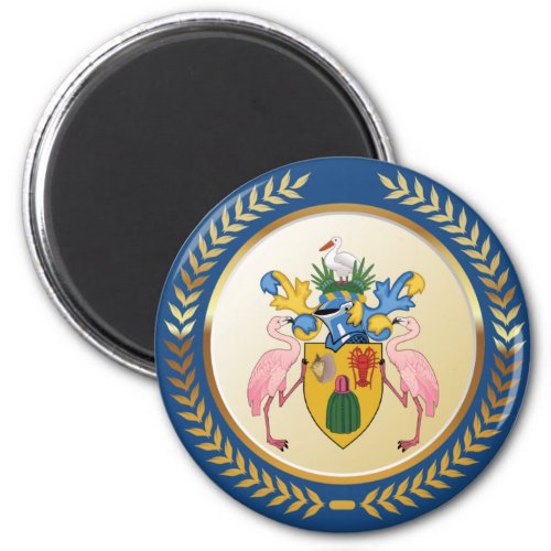 Turks  Caicos Coat Of Arms Magnet