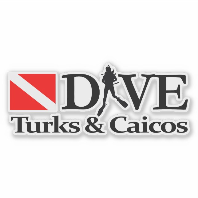 Turks & Caicos DV4 Sticker (Front)