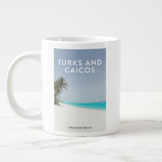 Turks Caicos Grace Bay Dream Giant Coffee Mug