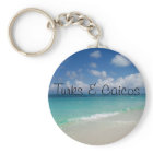 Turks & Caicos keychain