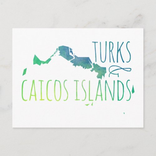 Turks  Caicos Postcard