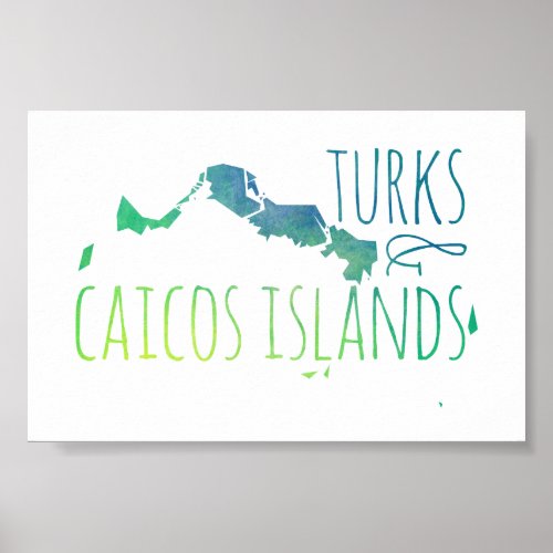 Turks  Caicos Poster