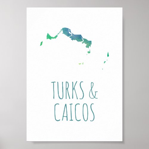 Turks  Caicos Poster