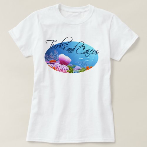 Turks  Caicos reef T_Shirt