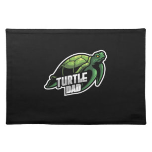 Turlte Lover Turtle Dad Cloth Placemat