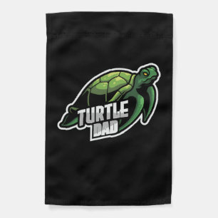 Turlte Lover Turtle Dad Garden Flag