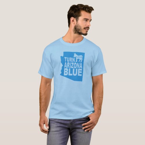 Turn Arizona Blue T_Shirt  Progressive State