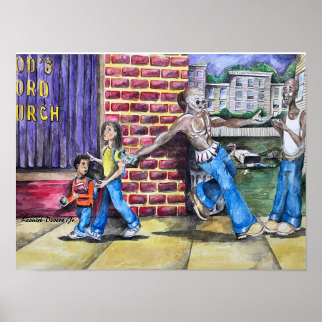 Turn away from the Negative Poster (Front)