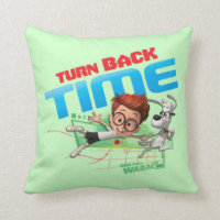 Turn Back Time Throw Pillow
