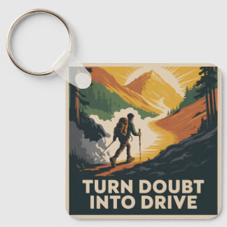 Turn Doubt Into Drive Keychain