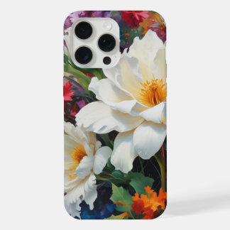Turn Heads with a Bold Gift, Beautiful Floral iPhone 15 Pro Max Case