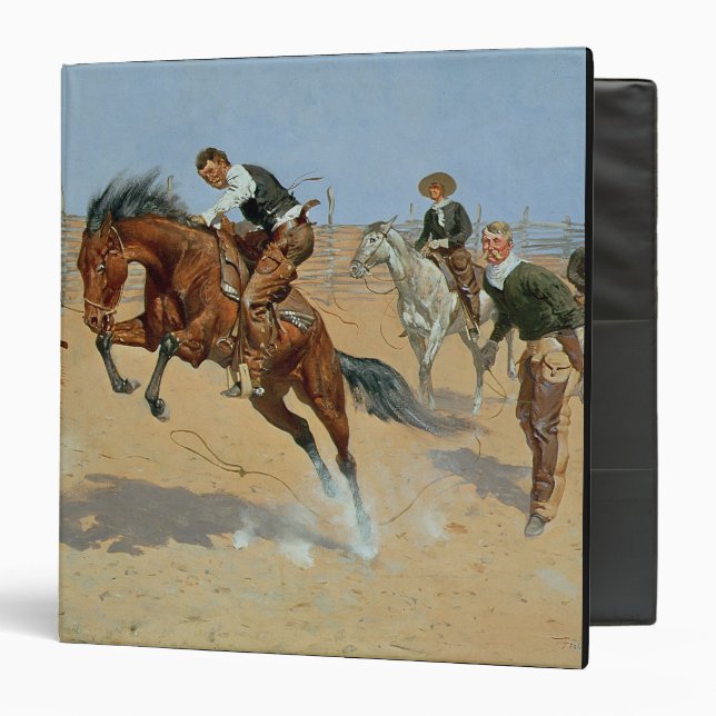 Turn Him Loose, Bill, c.1893 (oil on canvas) Binder (Front/Inside)