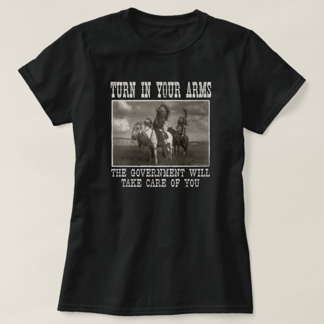 Turn In Your Arms T-Shirt (Design Front)