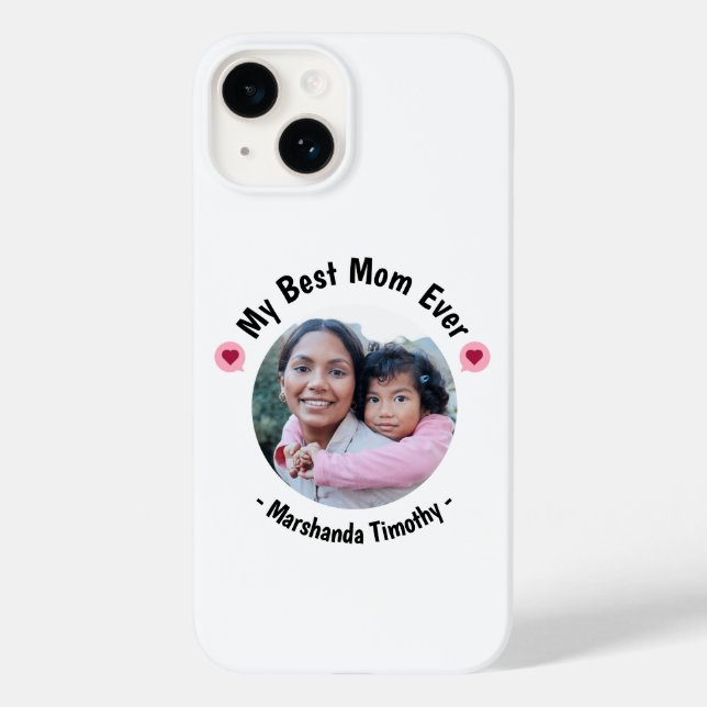 Turn Mom’s Phone into a Daily Love Reminder Case-Mate iPhone Case (Back)