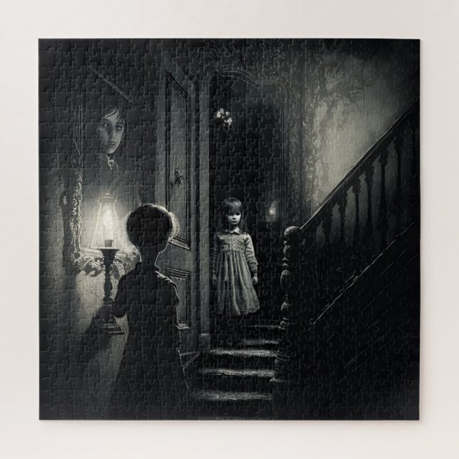 Turn of the Screw, Gothic Ghost Story Victorian Jigsaw Puzzle (Vertical)