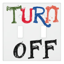 Turn Off Double Light Switch Cover