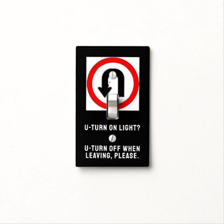 Turn Off Light Reminder Light Switch Cover