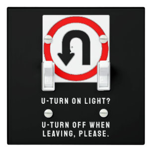 Turn Off Light Reminder Light Switch Cover