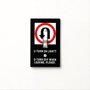 Turn Off Light Reminder Switch Cover